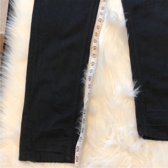 Alexander Wang 003 BoyFit In Black Oversized Jeans Size 25 - Picture 5 of 5